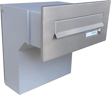 stainless steel through the wall post box|stainless steel mailboxes for doors.